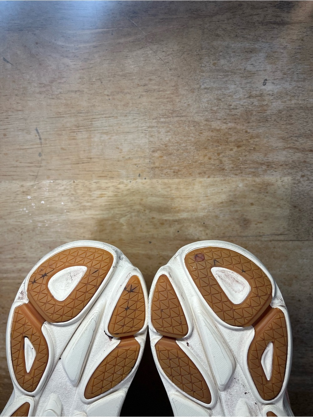 Hoka One One Bondi 8 Womens Size 7.5 Running Shoes Sneakers Sandstone Cream - Picture 9 of 12